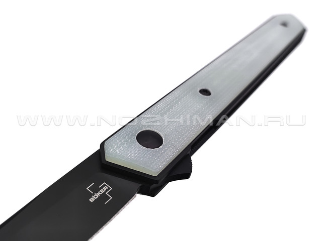 Нож Boker Plus Kwaiken Air 01BO343 сталь VG-10 black, рукоять G10 jade, steel