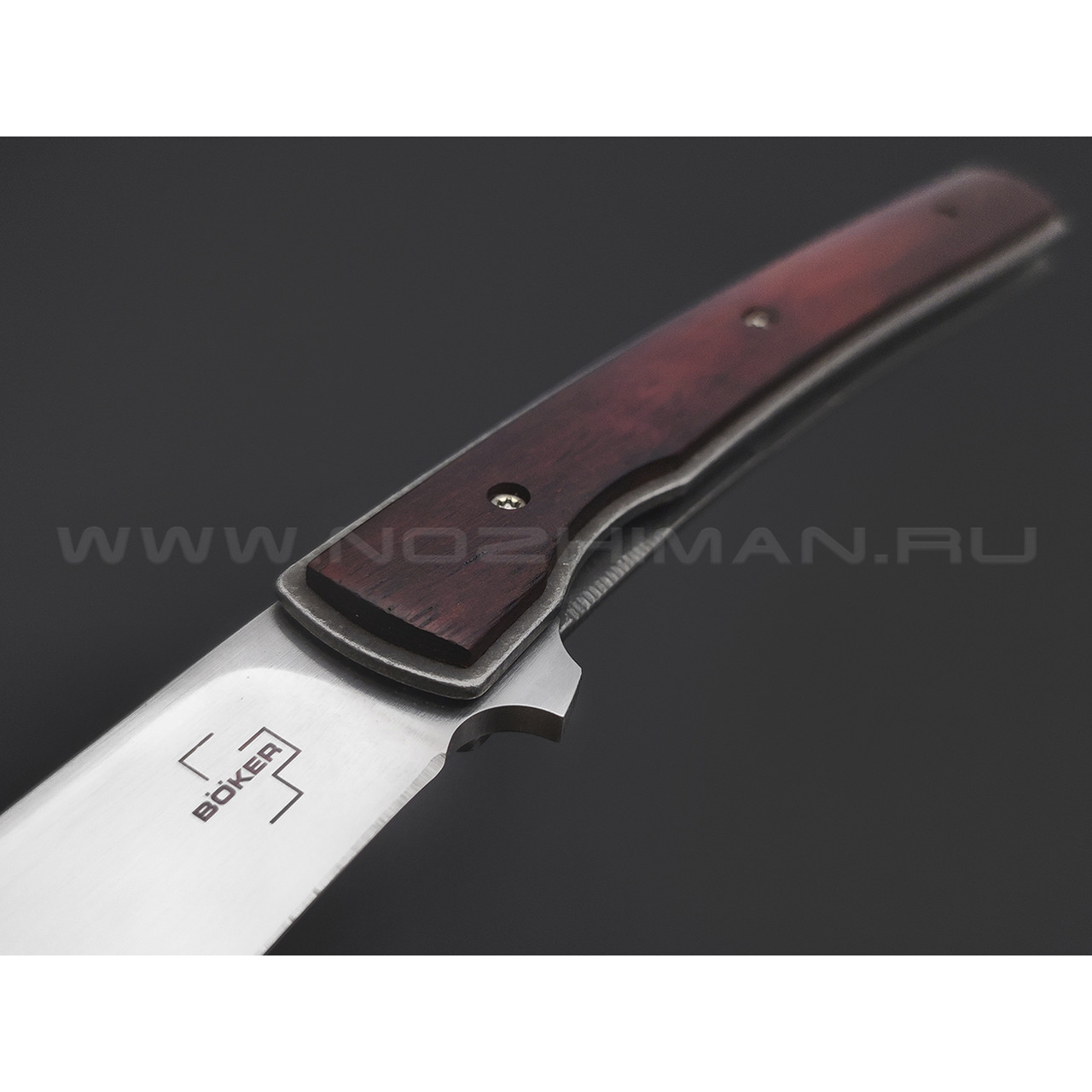 Нож Boker Plus Urban Trapper Gentleman 01BO722 сталь VG-10 satin, рукоять Дерево кокоболо