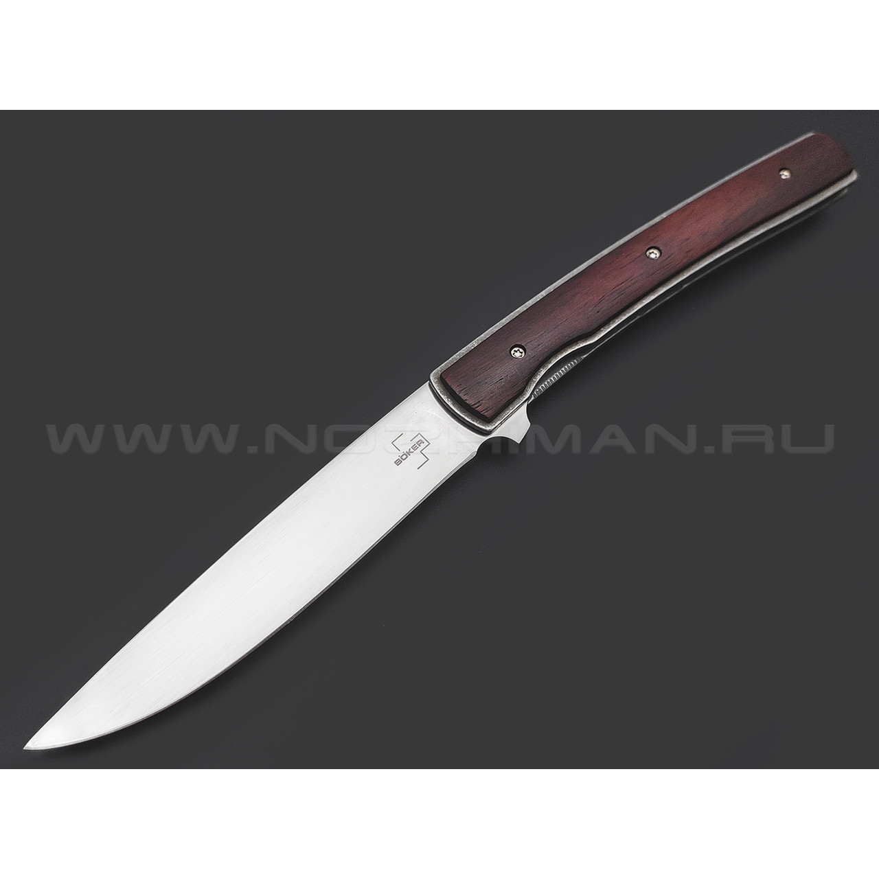 Нож Boker Plus Urban Trapper Gentleman 01BO722 сталь VG-10 satin, рукоять Дерево кокоболо