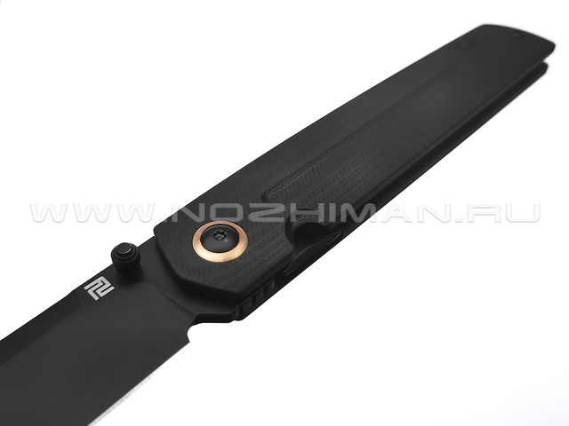 Нож Artisan Cutlery Sirius 1849P-BBK сталь AR-RPM9 PVD, рукоять G10 black