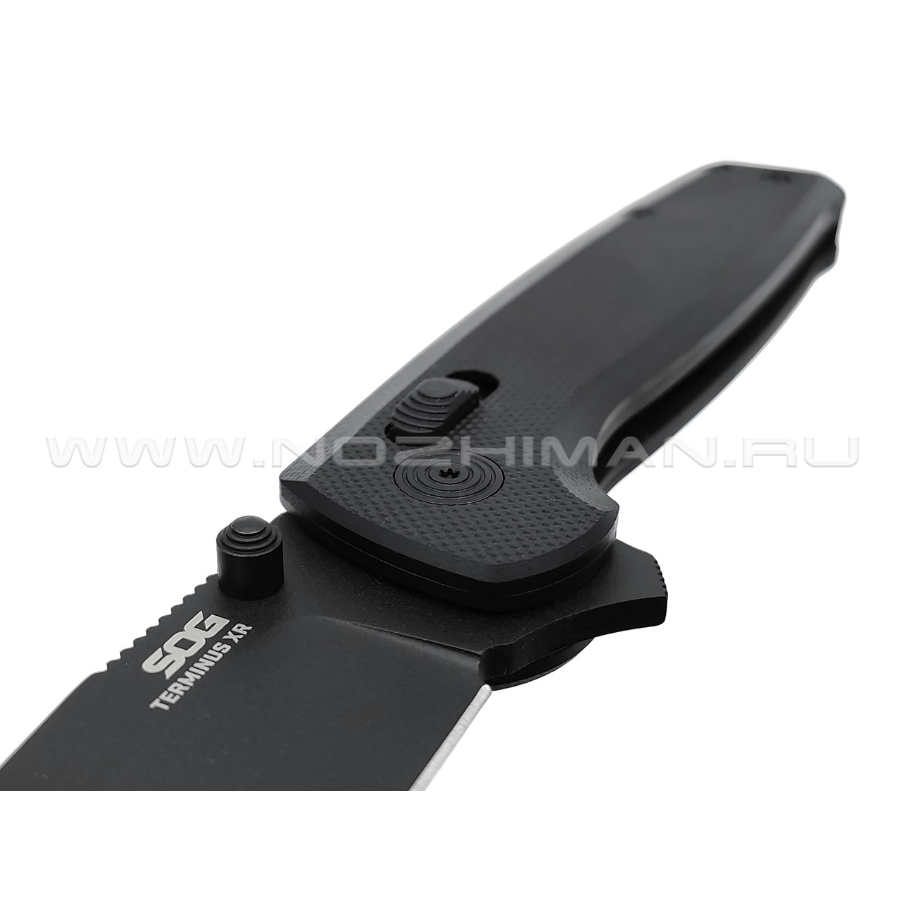 Нож SOG Terminus XR Black TM1027BX сталь Cryo D2, рукоять G10 black