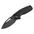 Нож SOG Stout FLK Black 14-03-02-57 сталь Cryo D2, рукоять Stainless steel, G10 black