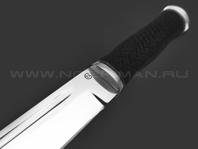Титов и Солдатова нож Горец-1 сталь 65Х13, рукоять резина, сталь