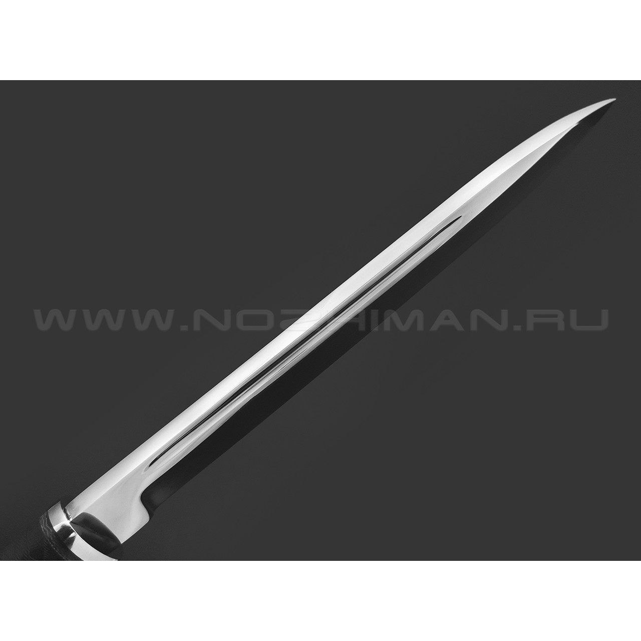 Титов и Солдатова нож Горец-1 сталь 65Х13, рукоять резина, сталь
