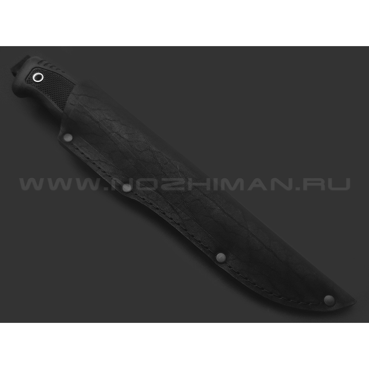 Титов и Солдатова нож №15 C-1 сталь D2 полировка, рукоять резина