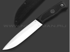 Титов и Солдатова нож №15 C-1 сталь D2 полировка, рукоять резина