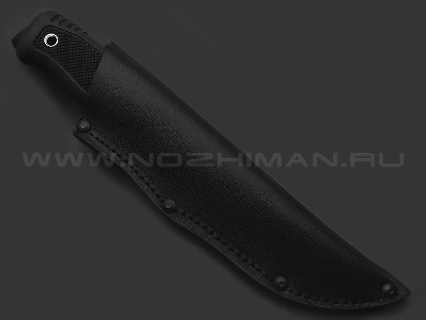 Титов и Солдатова нож №7 Гарпун-2 сталь D2 полировка, рукоять резина