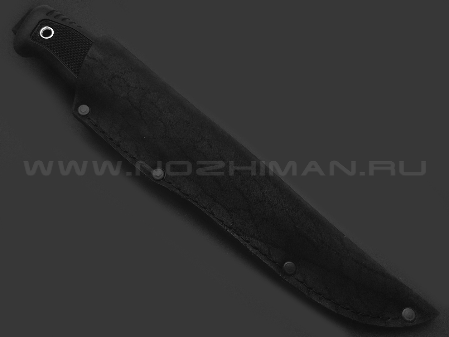 Титов и Солдатова нож №17 Кубанец сталь D2 полировка, рукоять резина