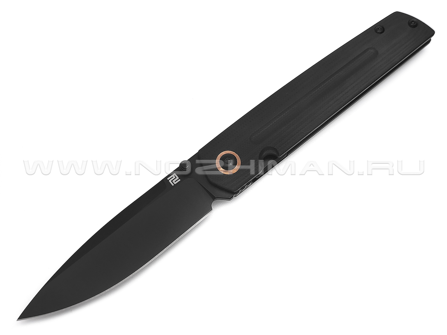 Нож Artisan Cutlery Sirius 1849P-BBK сталь AR-RPM9 PVD, рукоять G10 black