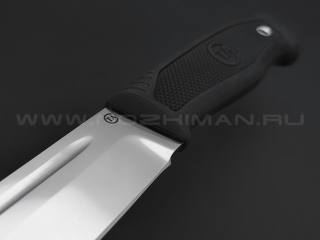 Титов и Солдатова нож №18 Казак-1 сталь D2 полировка, рукоять резина