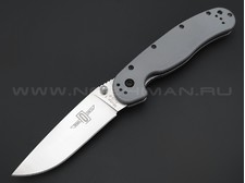 Нож Ontario RAT-1 Grey 8848GY сталь Aus-8 satin, рукоять GRN