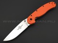 Нож Ontario RAT-1 Orange 8848OR сталь Aus-8 satin, рукоять GRN