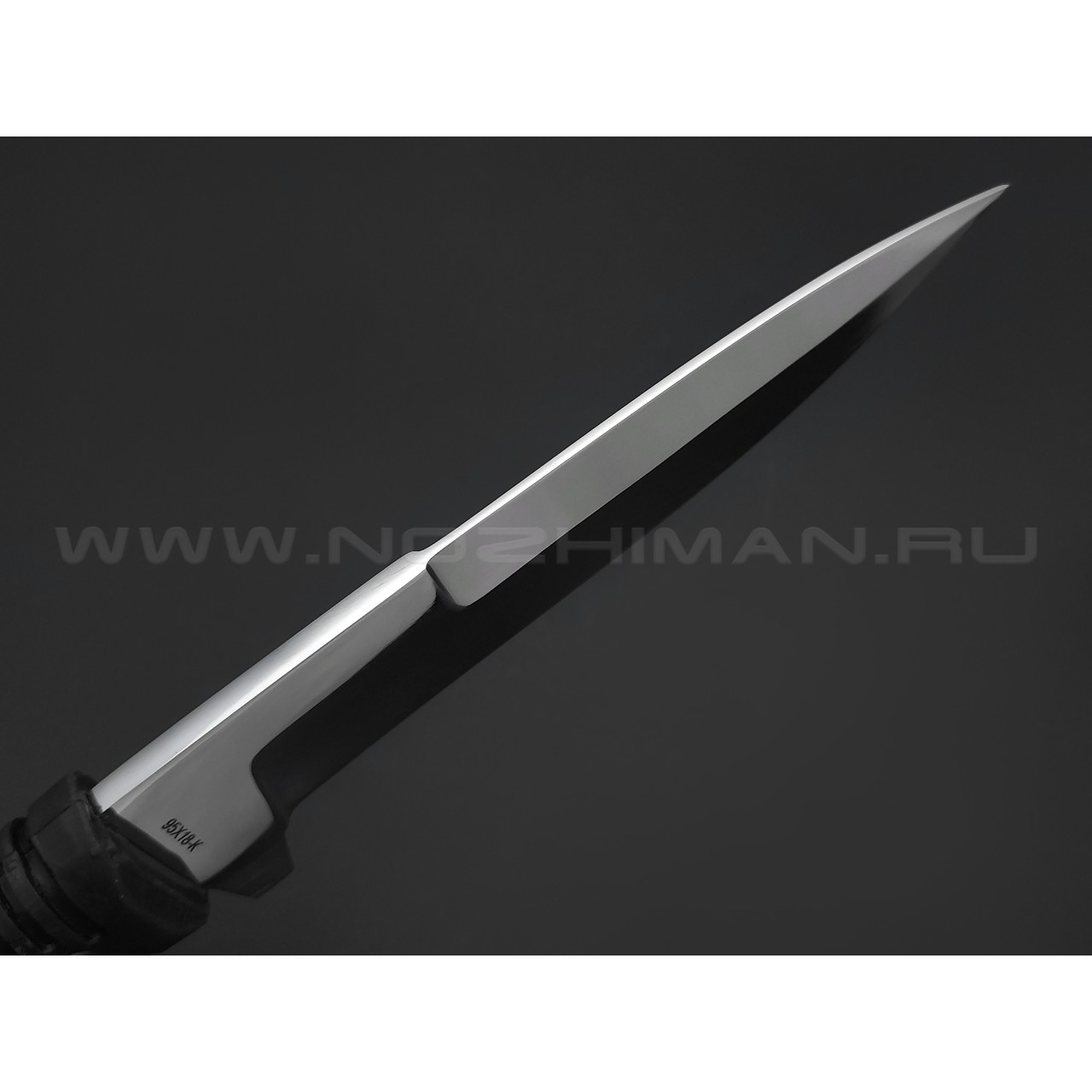 Титов и Солдатова нож Мирный сталь 95Х18, рукоять Резина-Н