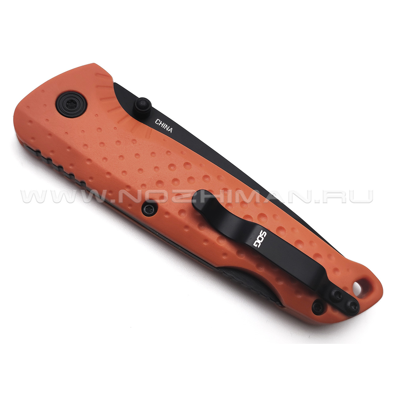 Нож SOG Adventurer LB Orange 13-11-02-43 сталь 5Cr15MoV, рукоять Glass Reinforced Nylon