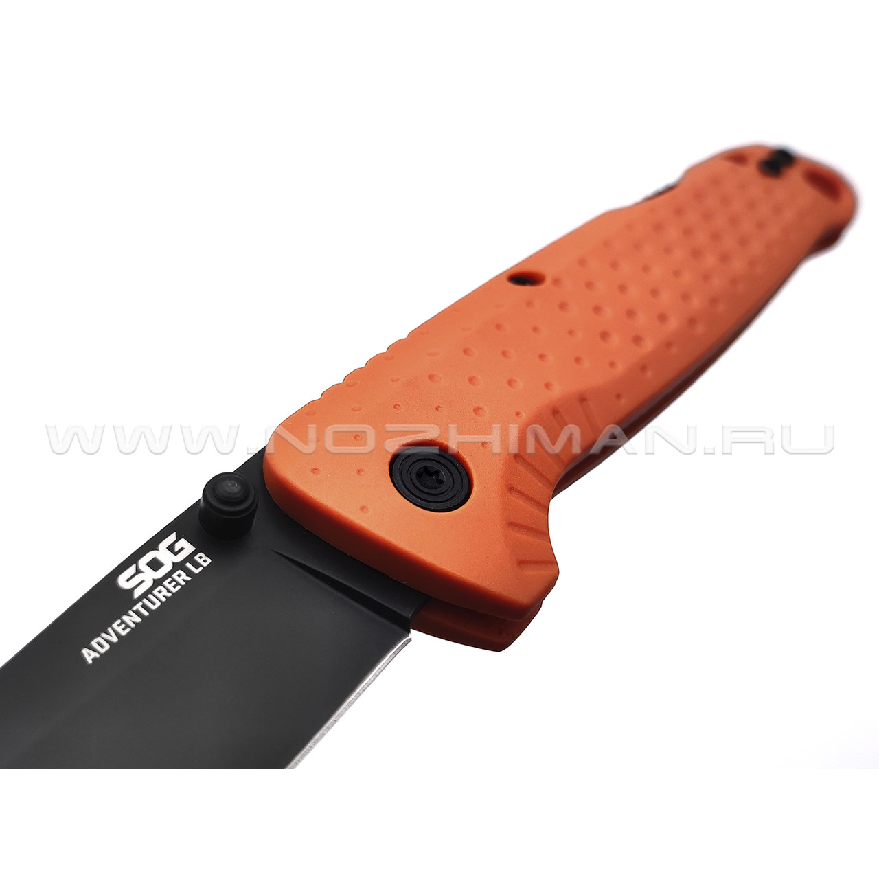 Нож SOG Adventurer LB Orange 13-11-02-43 сталь 5Cr15MoV, рукоять Glass Reinforced Nylon