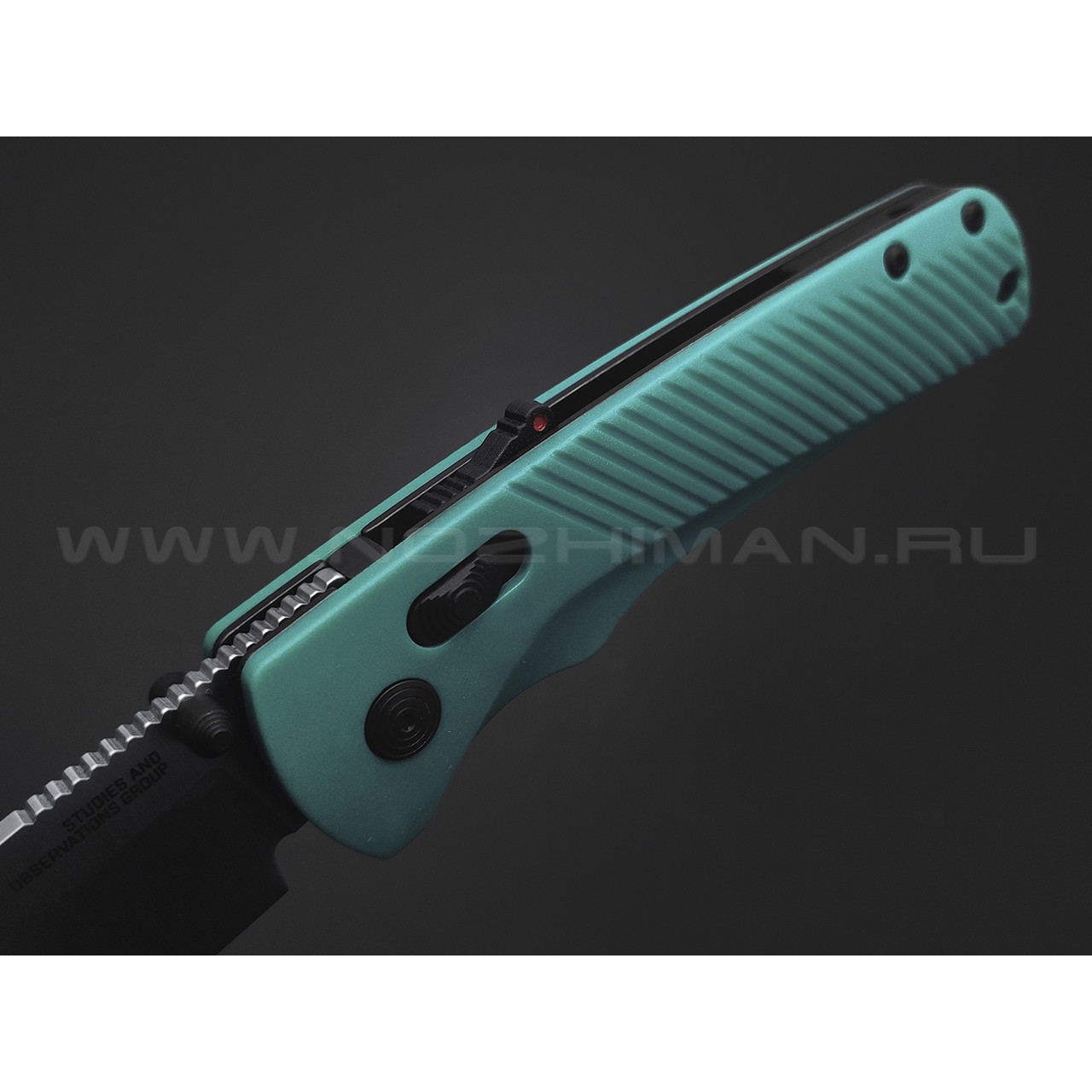 Нож SOG Flash AT Petrol 11-18-13-41 сталь Cryo D2 satin, рукоять Glass Reinforced Nylon