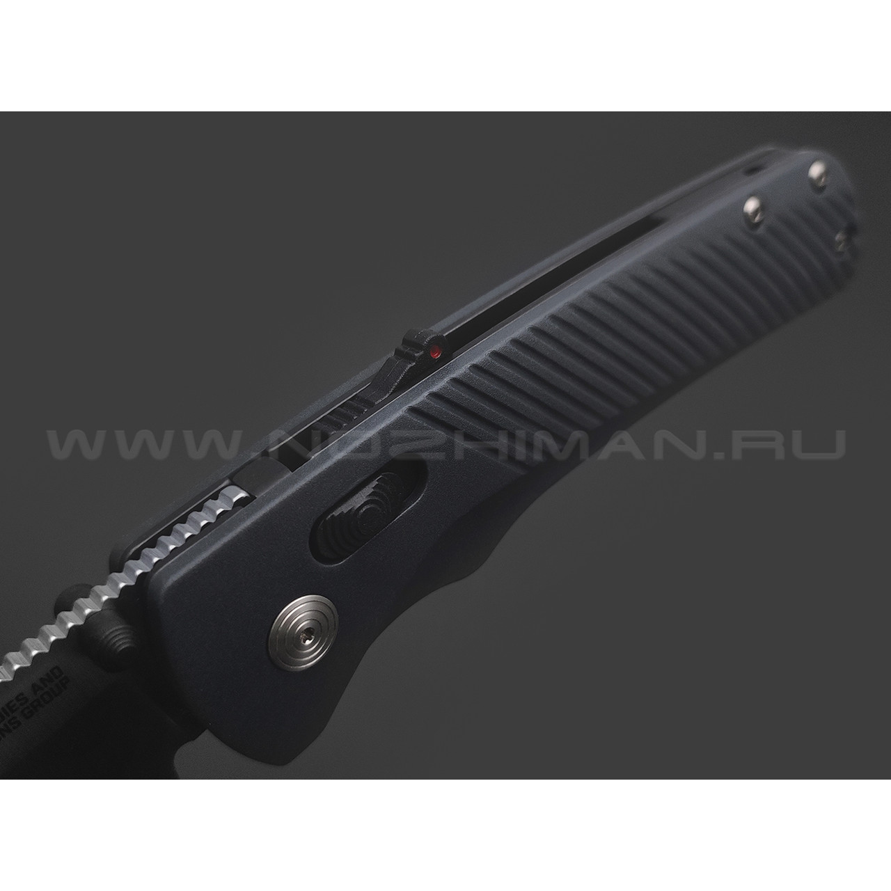 Нож SOG Flash AT Urban Grey 11-18-11-41 сталь Cryo D2 satin, рукоять Glass Reinforced Nylon