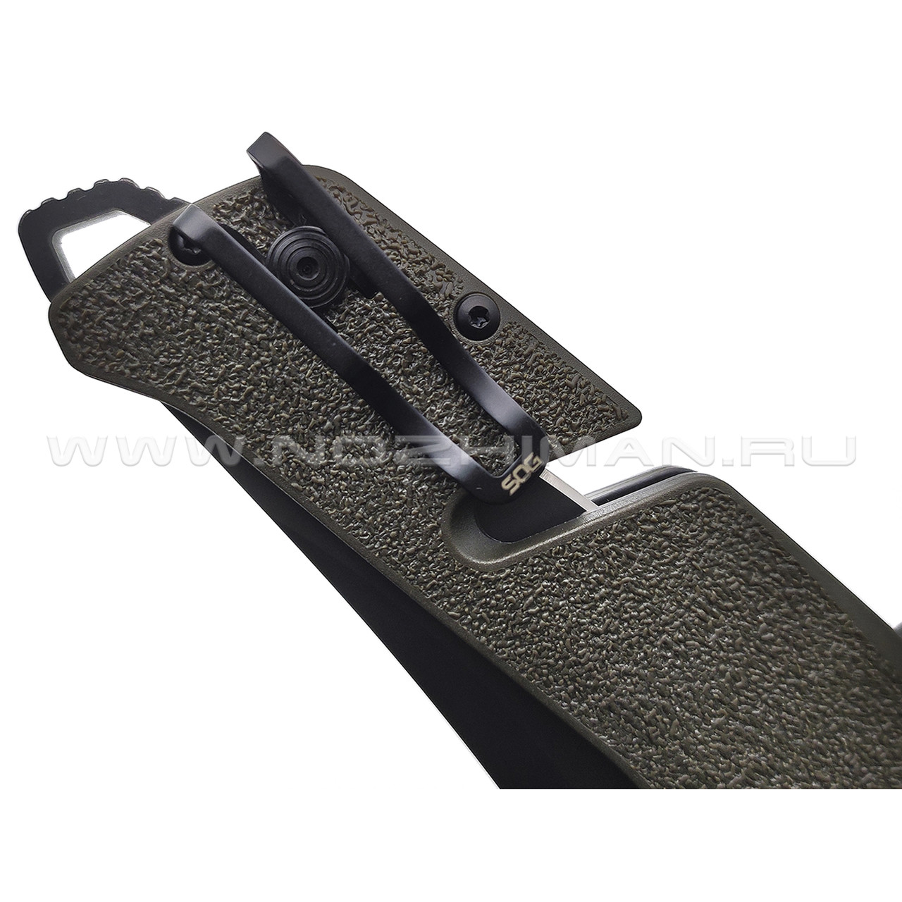 Нож SOG Trident AT Flat Dark Earth 11-12-12-41 сталь Cryo D2 TiNi, рукоять Glass Reinforced Nylon
