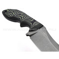 Волчий Век нож Кондрат 12 сталь 95Х18 WA стоунвош, рукоять G10 black & green