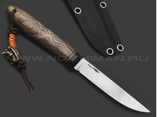 Волчий Век нож Слоник сталь Elmax WA satin, рукоять Micarta custom, G10