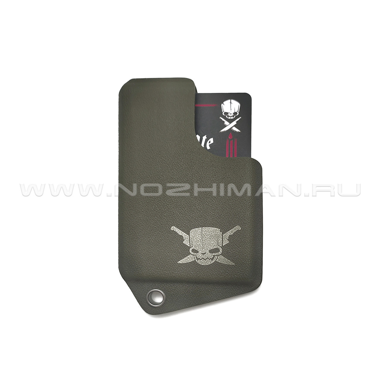 Pirate Custom картхолдер 3.0 Slim Double Window olive