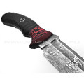 Волчий Век нож Команданте Custom сталь 95Х18 WA травление, рукоять G10 black & red Волчий Век нож Команданте Custom сталь 95Х18 WA травление, рукоять G10 black & red