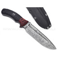 Волчий Век нож Команданте Custom сталь 95Х18 WA травление, рукоять G10 black & red Волчий Век нож Команданте Custom сталь 95Х18 WA травление, рукоять G10 black & red