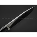 Волчий Век нож Ямской XL сталь 1.4116 Krupp WA satin, рукоять G10 black