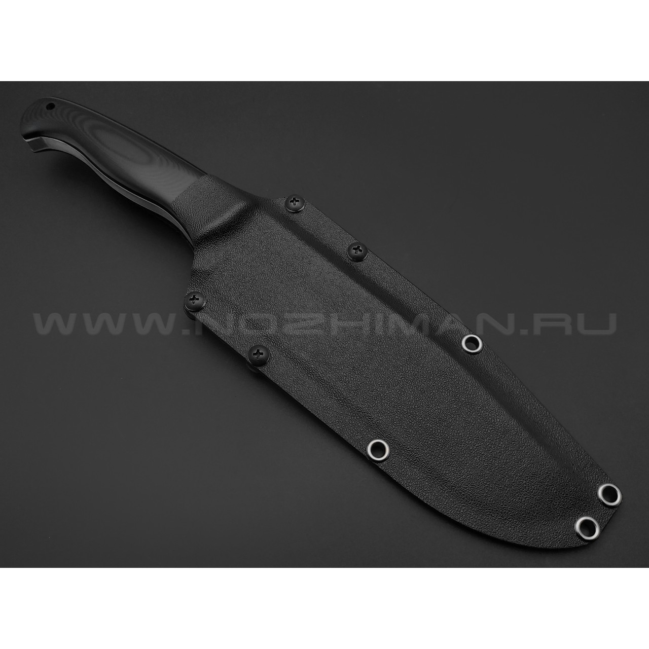 Волчий Век нож Ямской XL сталь 1.4116 Krupp WA satin, рукоять G10 black