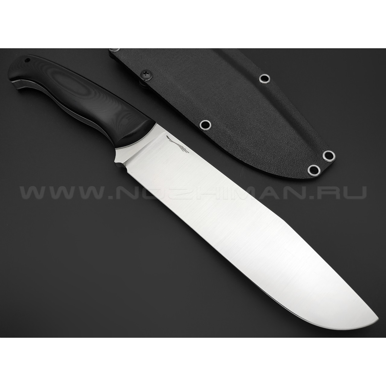 Волчий Век нож Ямской XL сталь 1.4116 Krupp WA satin, рукоять G10 black