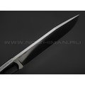 Волчий Век нож Ямской XL сталь 1.4116 Krupp WA satin, рукоять G10 black