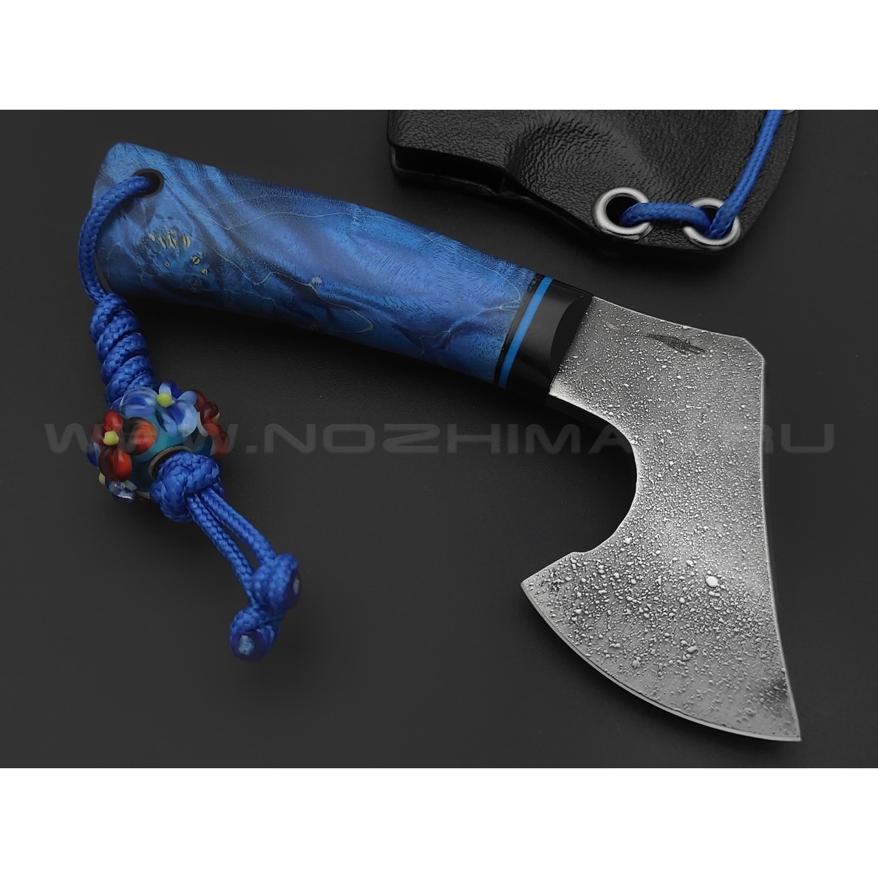 Волчий Век нож Мини Топорик Custom сталь PGK WA травление, рукоять Кап клена, G10