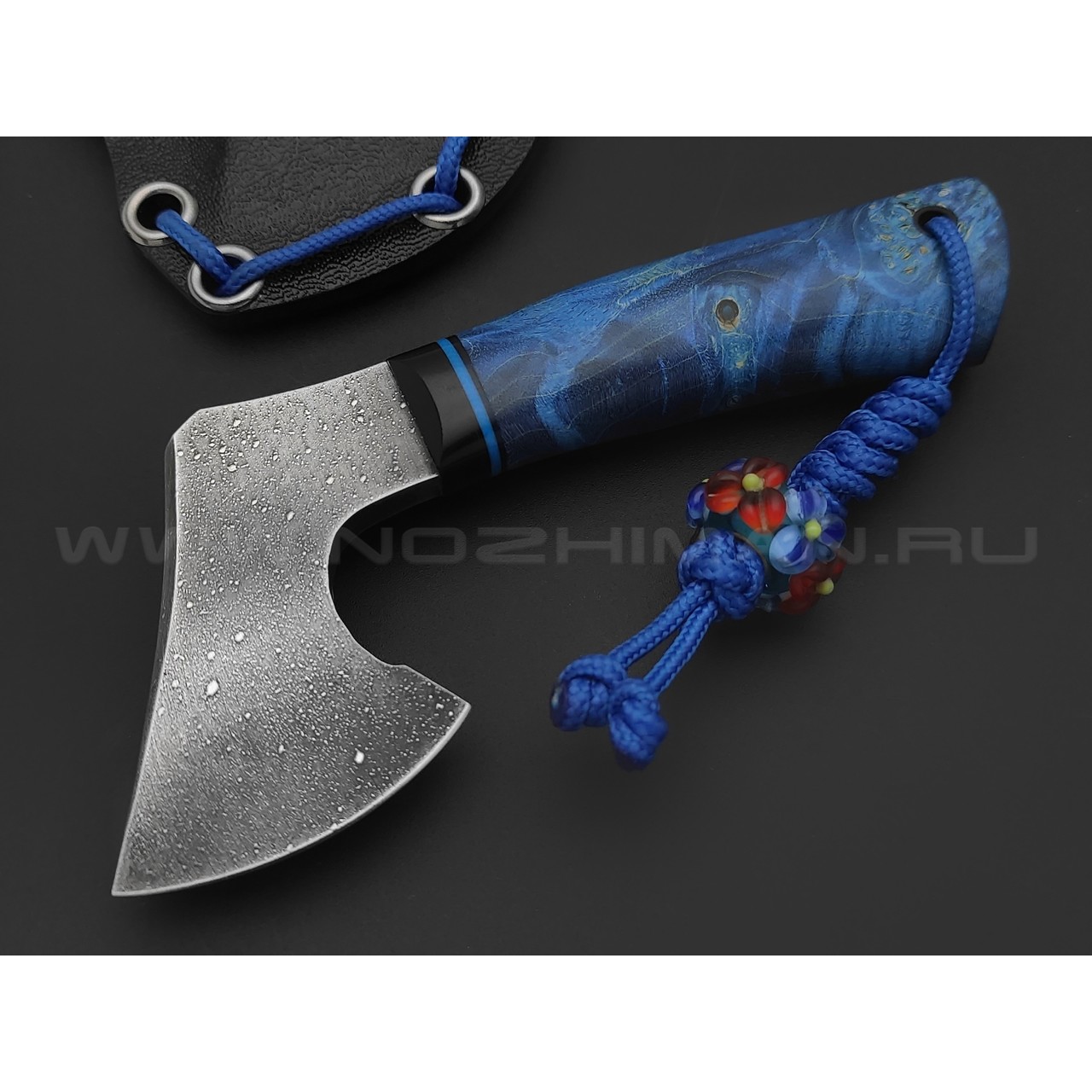 Волчий Век нож Мини Топорик Custom сталь PGK WA травление, рукоять Кап клена, G10