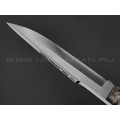 7 ножей нож Беркут сталь K340 satin, рукоять Стаб. кап клена