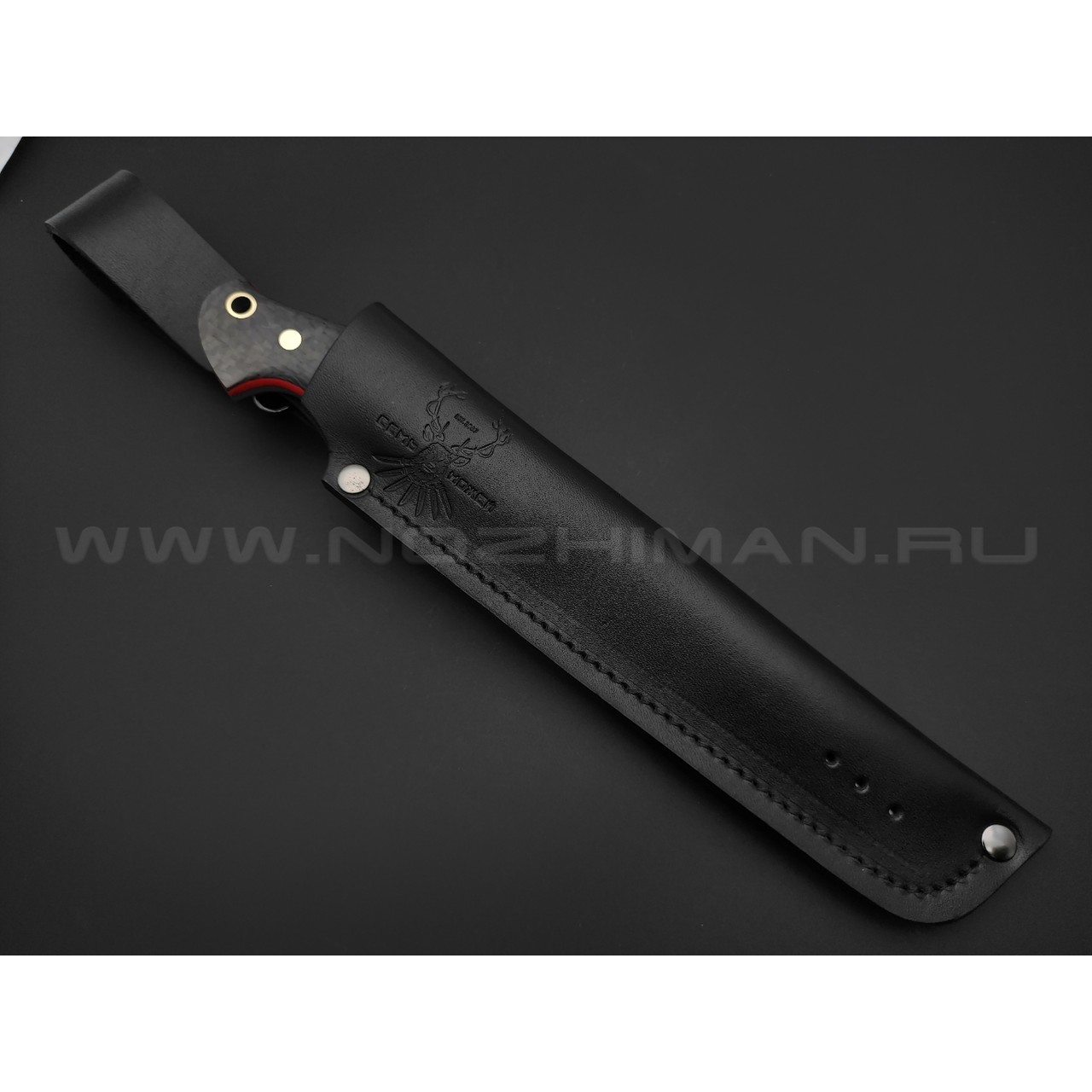 7 ножей нож Бритва сталь D2 satin, рукоять Carbon fiber, G10 red