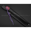 7 ножей нож Кефарт сталь K340 satin & ковка, рукоять G10 red & blue 7 ножей нож Кефарт сталь K340 satin & ковка, рукоять G10 red & blue