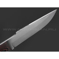 7 ножей нож Беркут сталь D2 satin, рукоять G10 black & red 7 ножей нож Беркут сталь D2 satin, рукоять G10 black & red