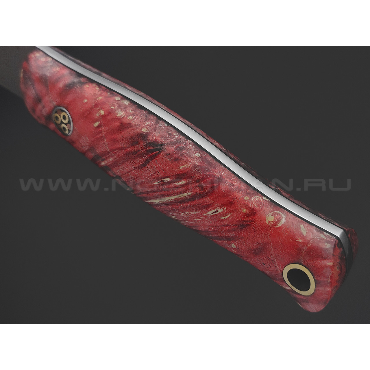 7 ножей нож Колибри сталь D2 стоунвош, рукоять Стаб. кап клена, G10 black, пин
