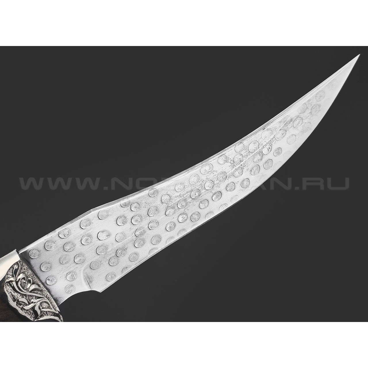 Фурсач А. А. нож Рыбак-М сталь Алмазка ХВ5, рукоять Карелськая береза, мельхиор
