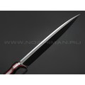 Апус нож Джиггер сталь N690, рукоять G10 чёрно-красный