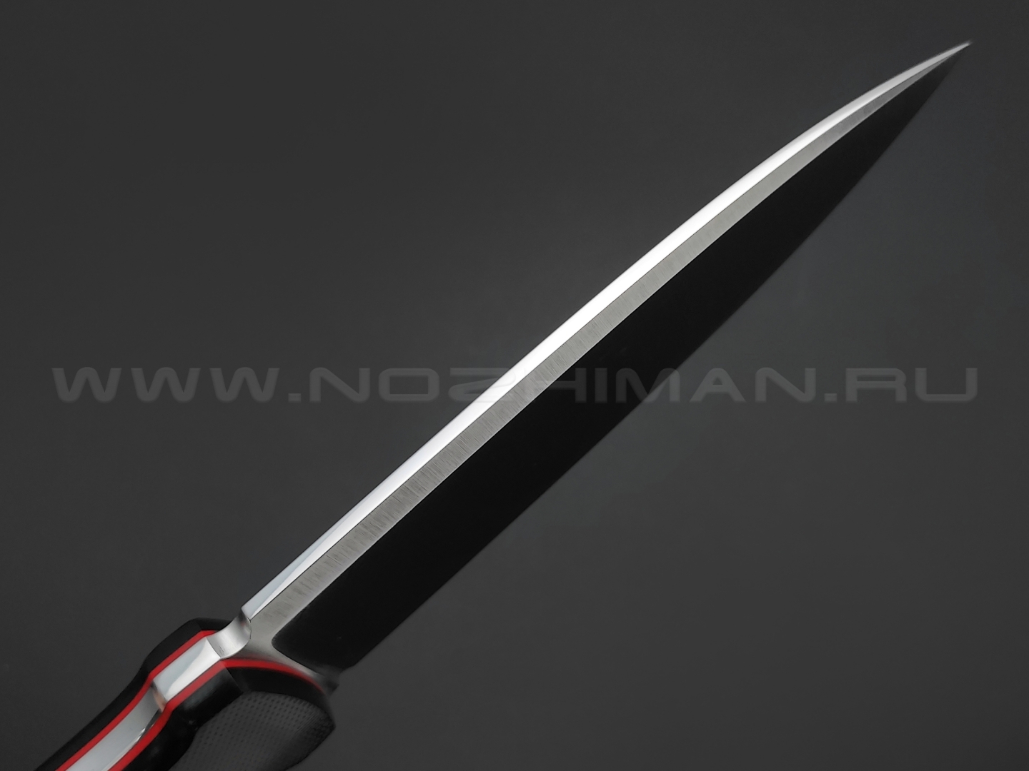Apus Knives нож Jigger сталь N690, рукоять G10 black & red