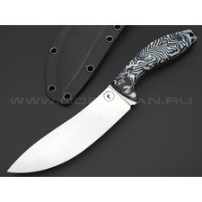 Апус нож Юхро v.2 сталь N690, рукоять Микарта хаотик