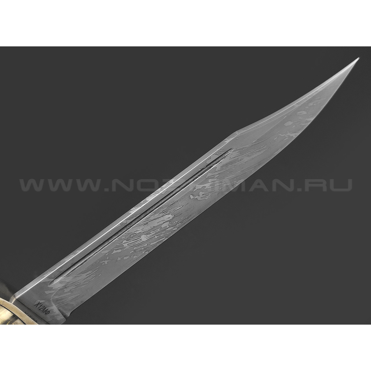 Фурсач А. А. нож разведчика НР-40 сталь Х12МФ, рукоять Акрил, латунь