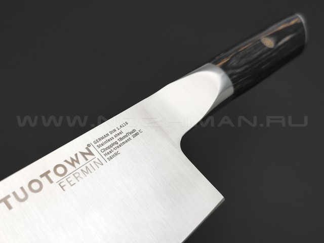 TuoTown Fermin Chopping 197006 сталь German 1.4116, рукоять Stabilized wood