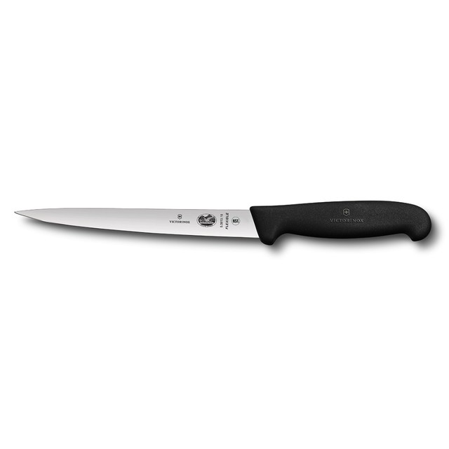 Нож филейный Victorinox Fibrox 18 см 5.3813.18 сталь X50CrMoV15 рукоять Fibrox