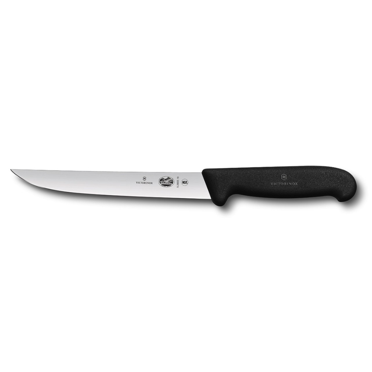 Нож кухонный Victorinox Fibrox 18 см 5.2803.18 сталь X50CrMoV15 рукоять Fibrox
