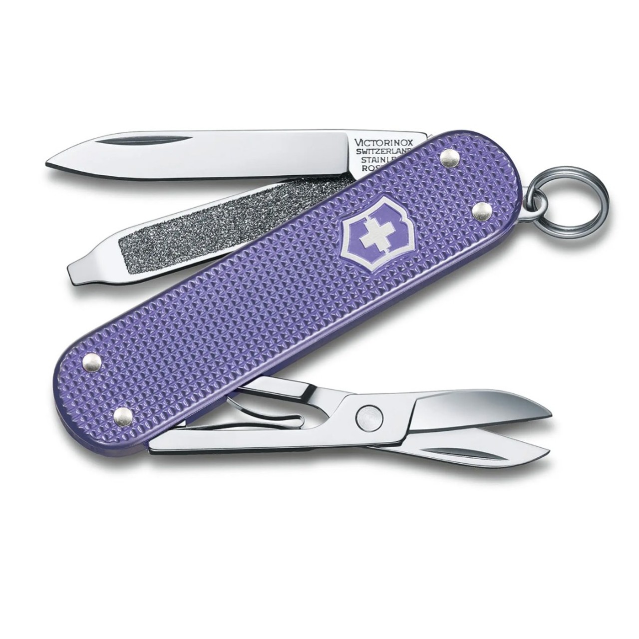 Швейцарский нож-брелок Victorinox 0.6221.223G Electric Lavender (5 функций)