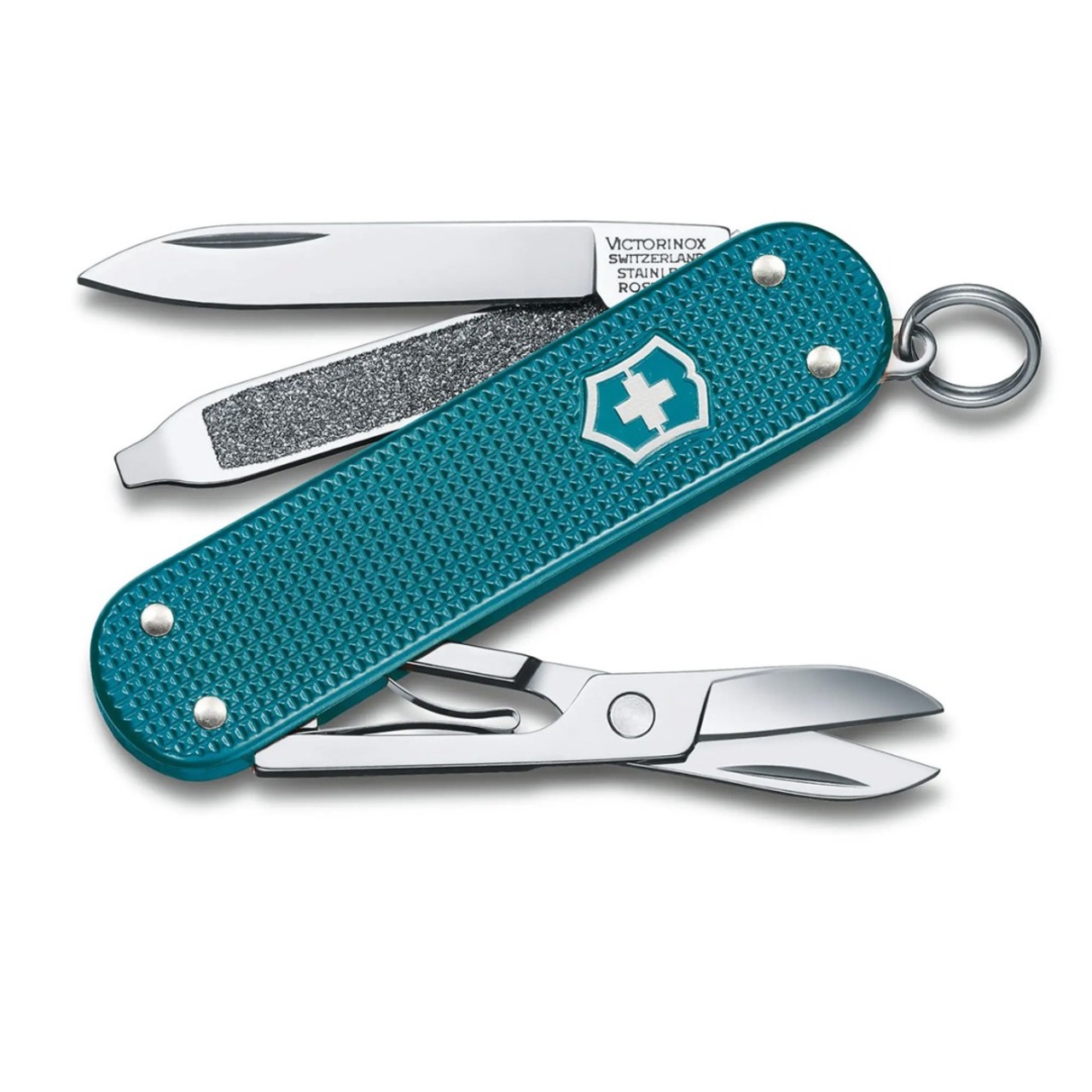 Швейцарский нож-брелок Victorinox 0.6221.242G Wild Jungle (5 функций)