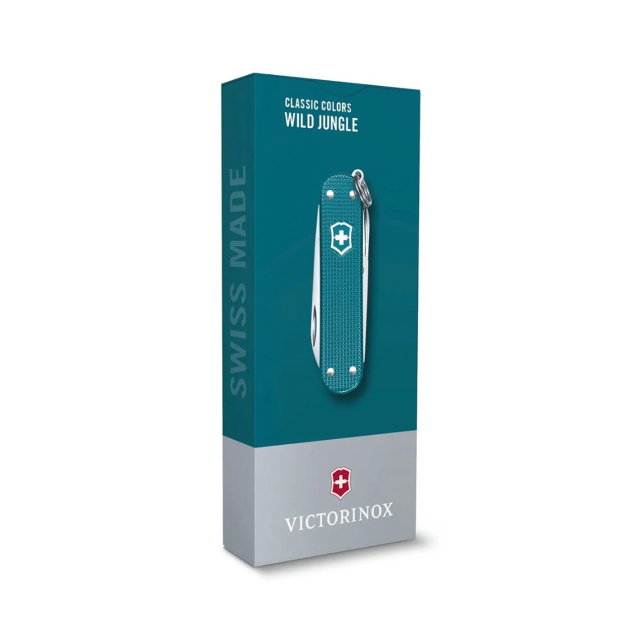 Швейцарский нож-брелок Victorinox 0.6221.242G Wild Jungle (5 функций)