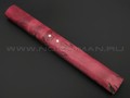 Товарищество Завьялова нож Макивара-М, сталь K340, рукоять Стаб. дерево красное, деревянные ножны